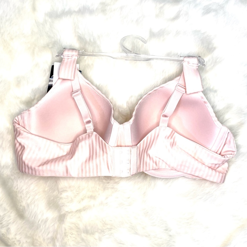 💥 SALE NWT Playtex Perfectly Smooth Bra Wireless in Pink 4707 - Picture 3 of 7